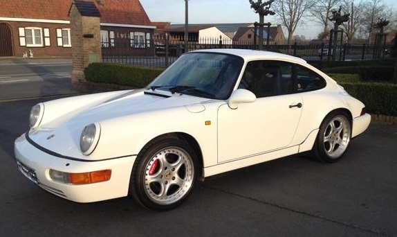 Left hand drive PORSCHE 911 964 CARRERA COUPE